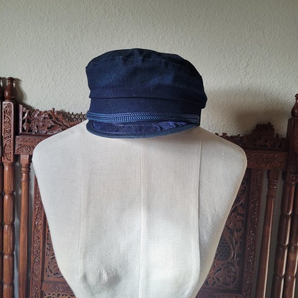 Vintage Denim Greek Sailor Hat - Picture 5 of 9